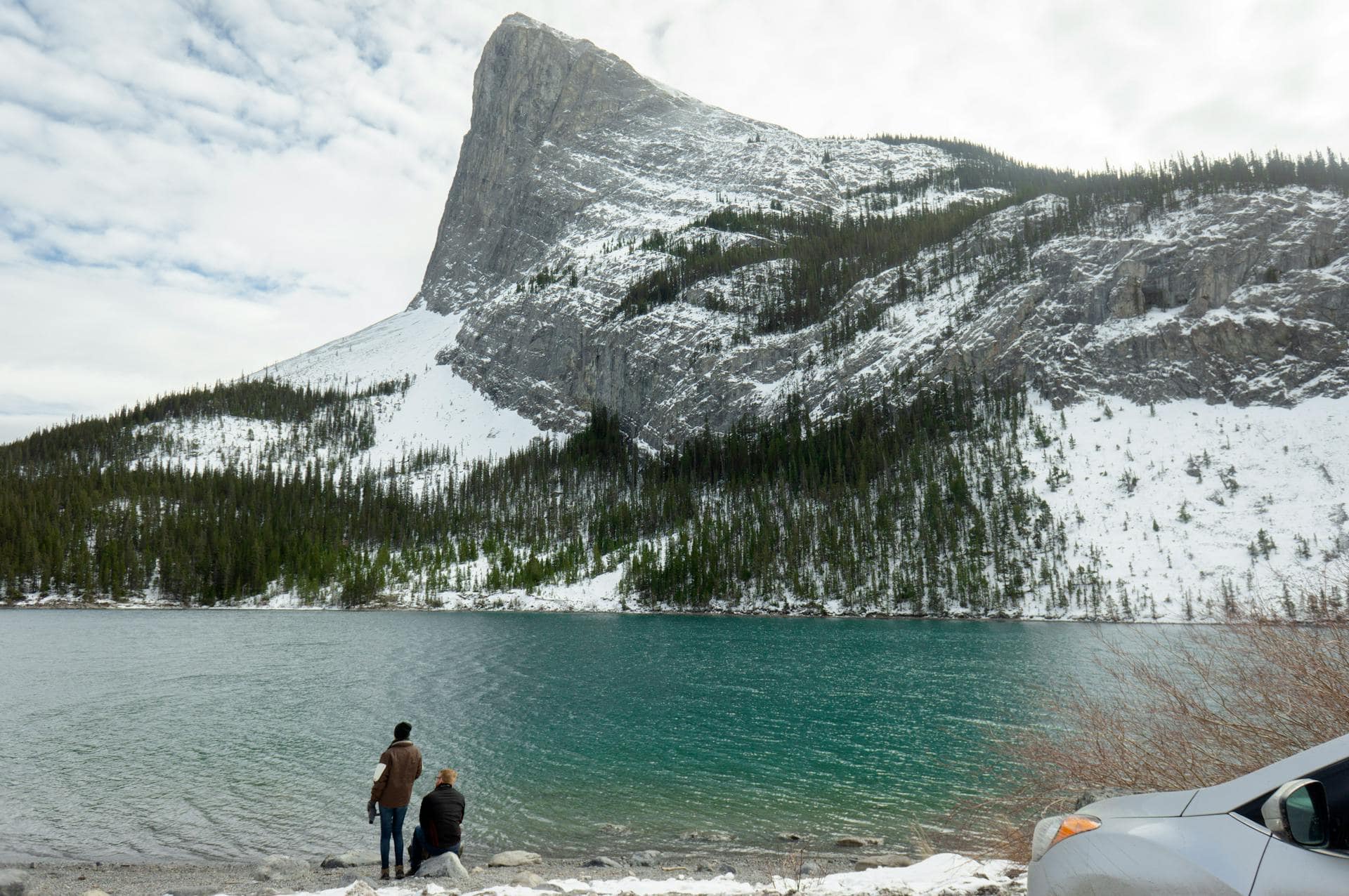 Ha Ling Peak from below Canmore AB