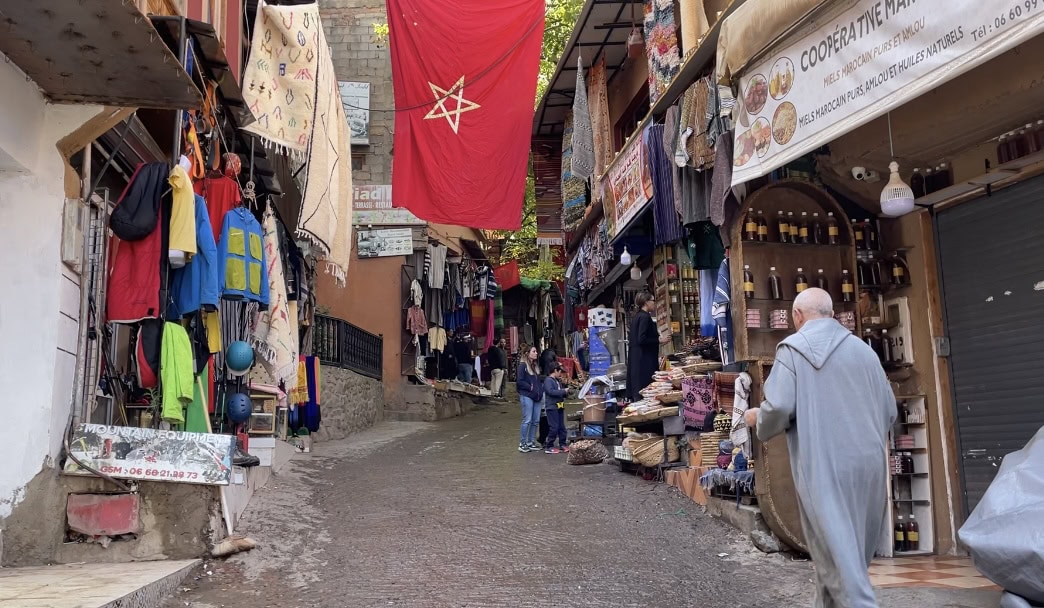 Moroccan Town Of Imlil