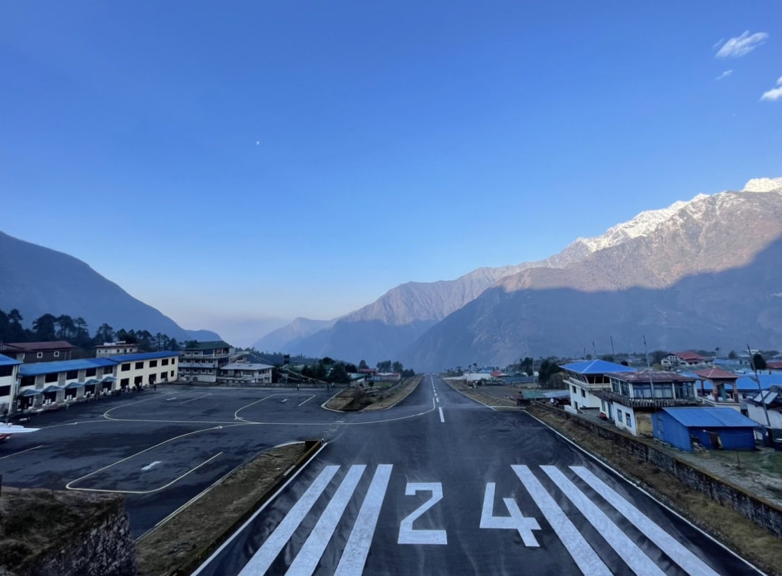 Gokyo lakes and EBC trek
Lukla Airport Nepal