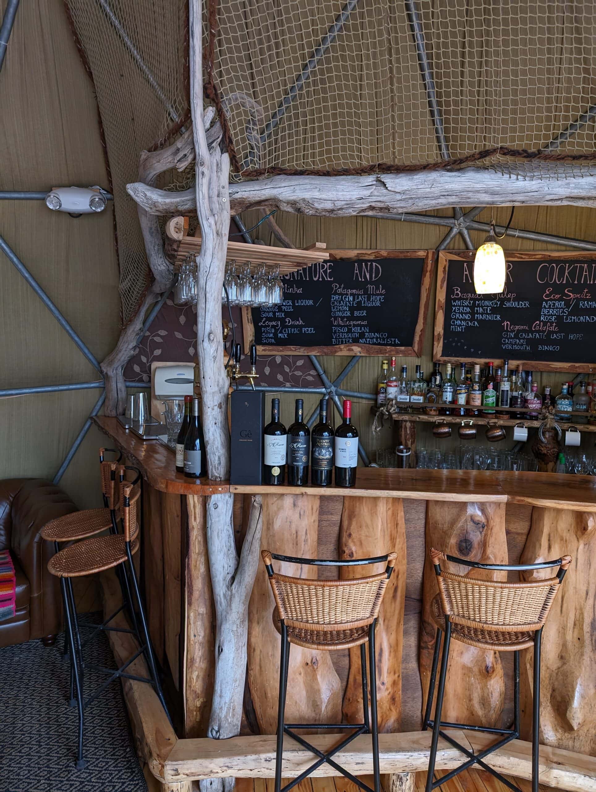 Ecocamp bar torres del paine