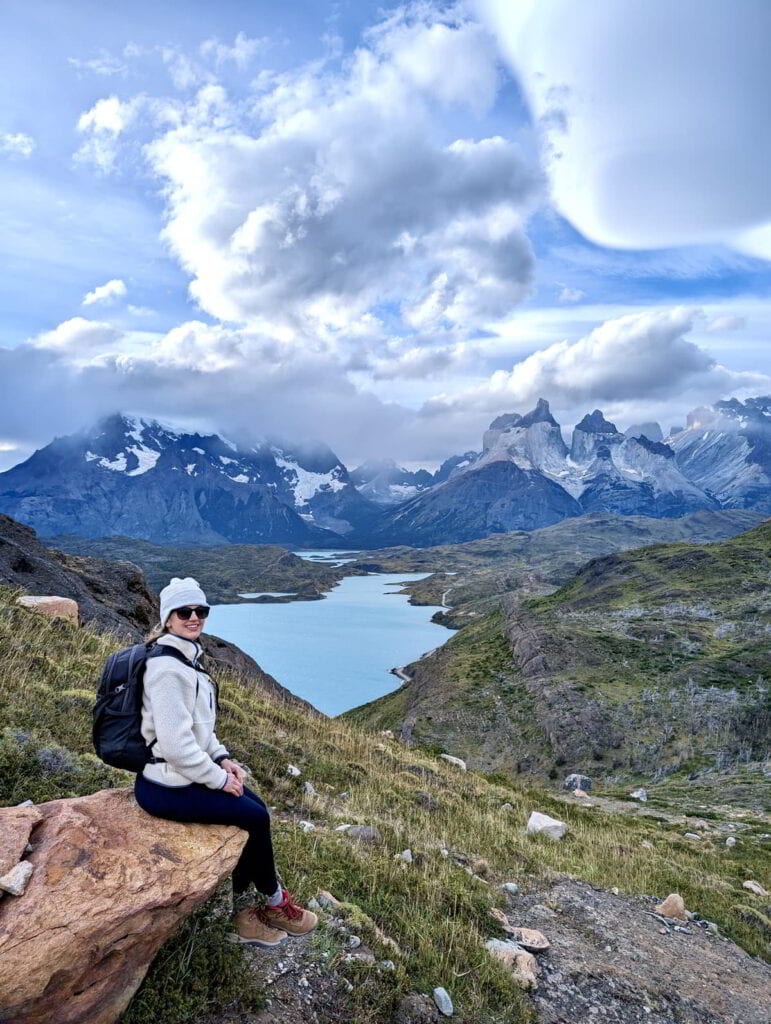 Mirador condor Torres Del Paine Chilean Patagonia