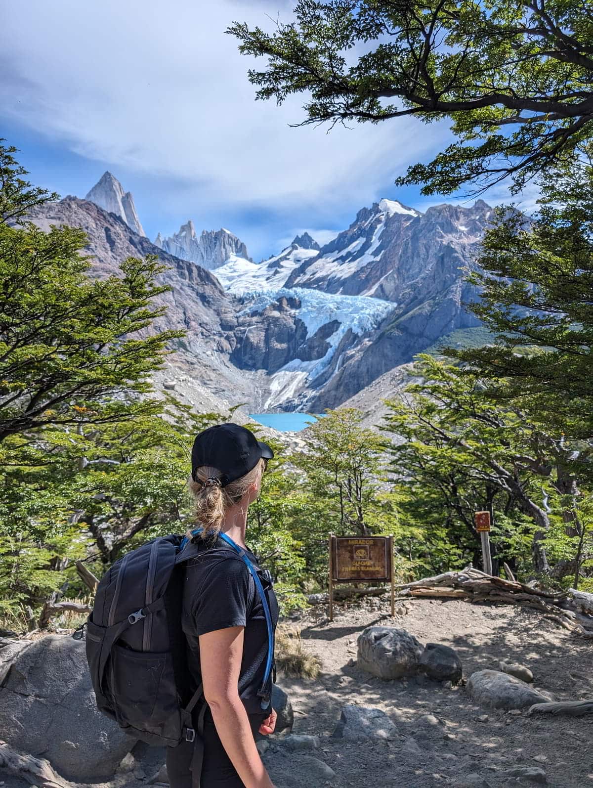 Piedras Blancas Glacier El Chalten Argentine Patagonia