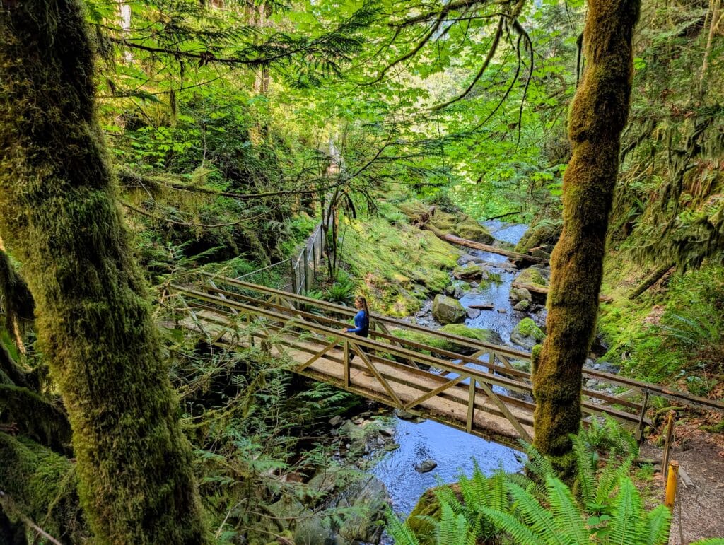 Niagara waterfall trail Goldstream provincial park victoria BC