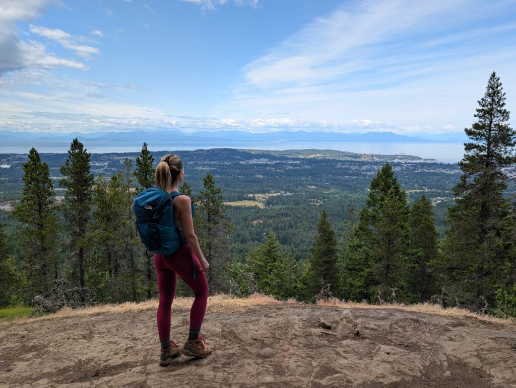 1/2 way look out point Mt Benson Nanaimo BC