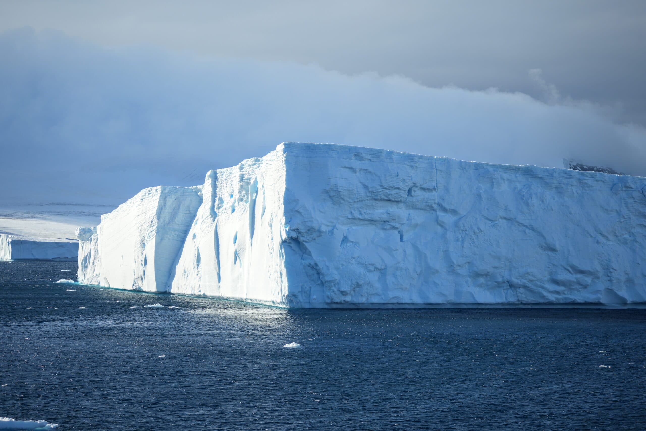 Tabular Icebergs Antarctica the 7th continent