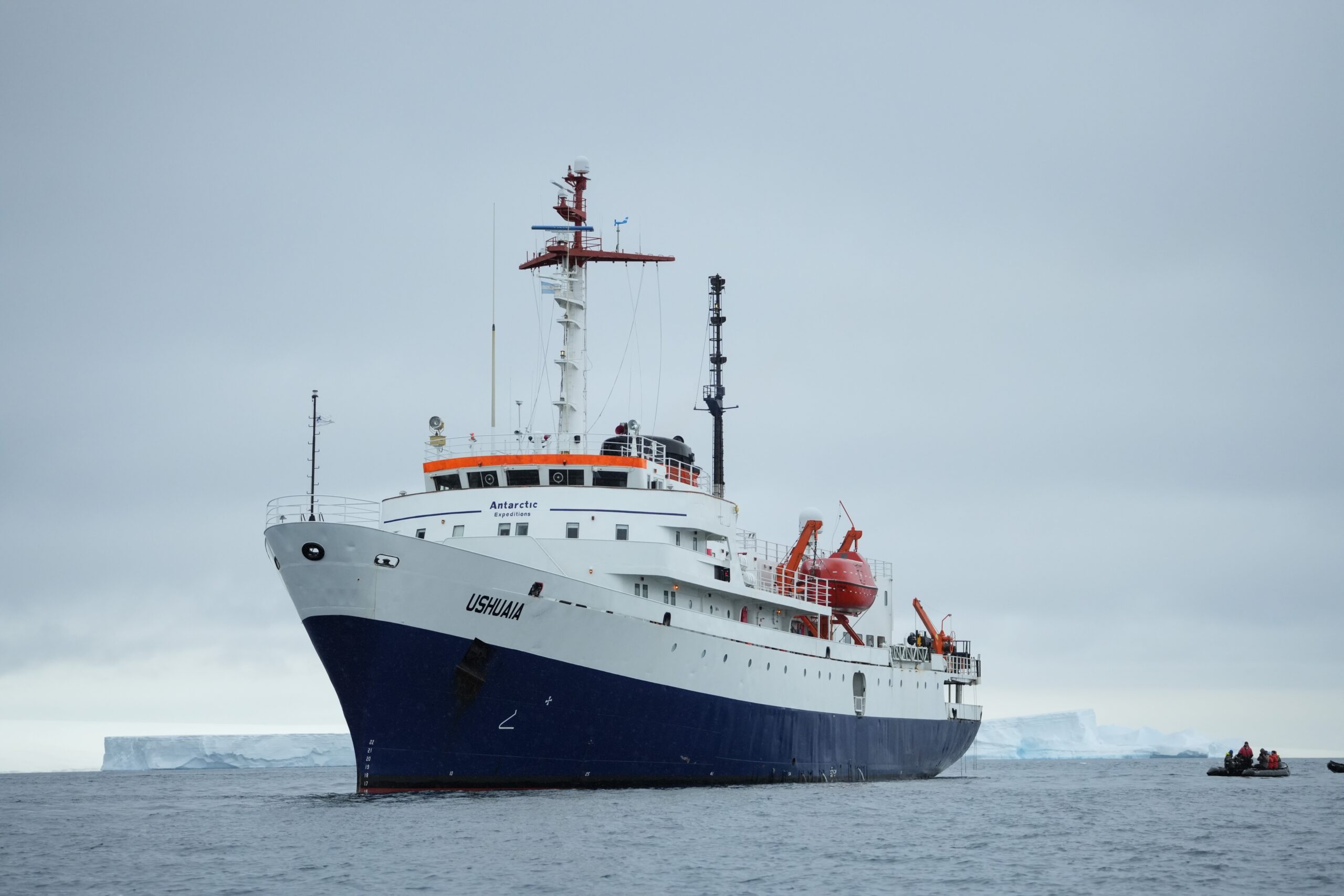 The MC Ushuaia Antarpply Antarctica the 7th continent