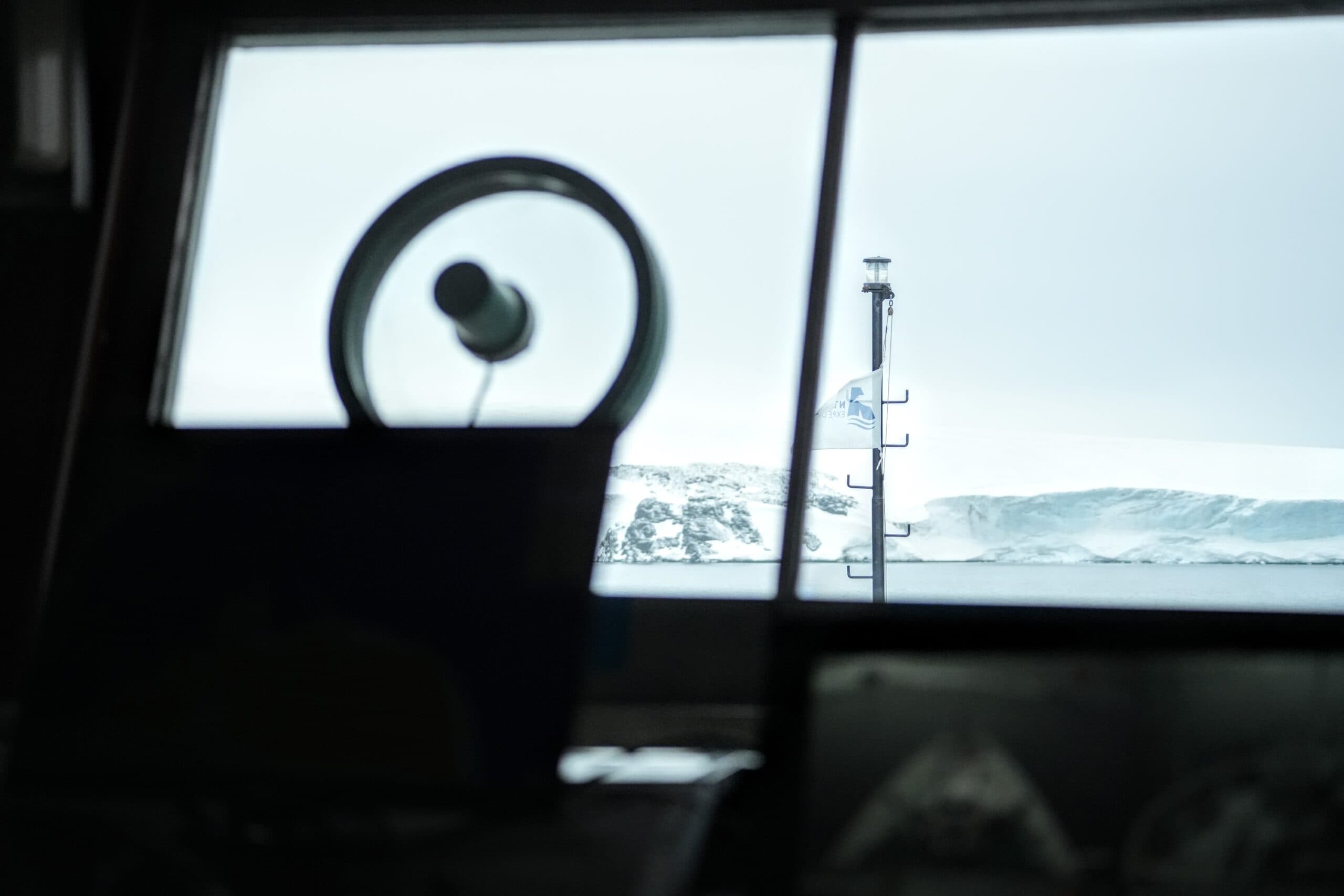 From the bridge MV Ushuaia