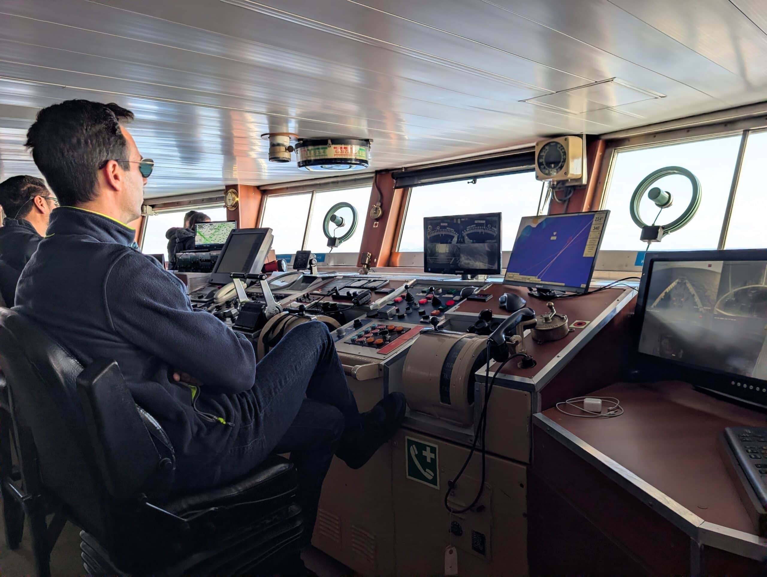 open bridge policy on the MV Ushuaia